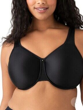 Wacoal Basic Beauty Black Smooth Underwire Full Coverage Bra x 2. 38G